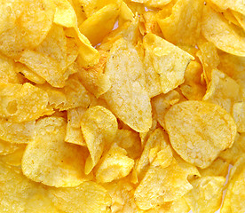 Image showing Delicious crispy chips