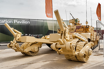 Image showing Armored mine-clearing vehicle BMR-3M (Russia)