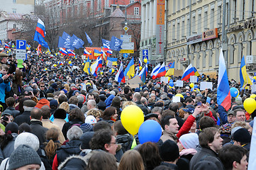 Image showing Peace Rally in Moscow