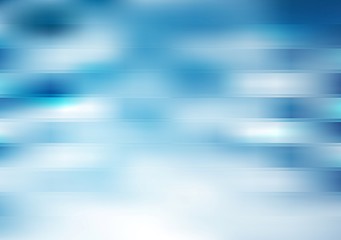 Image showing Blue stripes vector backdrop. Gradient mesh