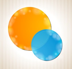 Image showing Abstract colorful circles concept background