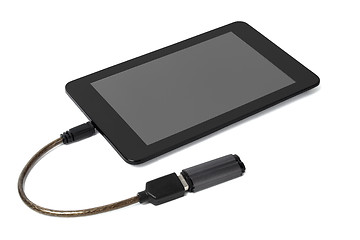 Image showing Tablet with pen drive