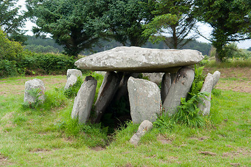 Image showing Gallery grave in Brittany