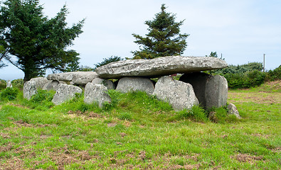 Image showing Gallery grave in Brittany