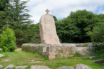 Image showing Menhir of Saint-Uzec