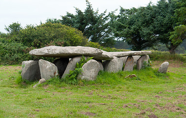 Image showing Gallery grave in Brittany