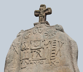 Image showing Menhir of Saint-Uzec