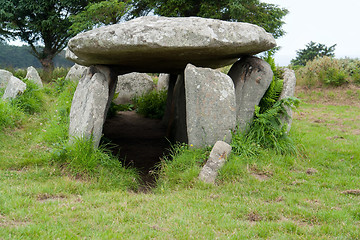 Image showing Gallery grave in Brittany