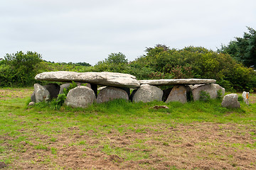 Image showing Gallery grave in Brittany