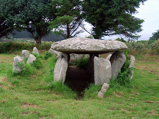 Image showing Gallery grave in Brittany