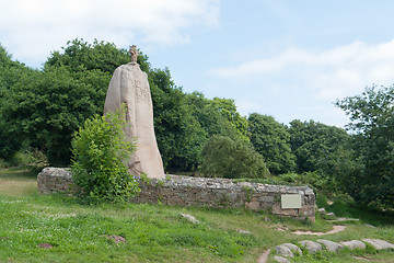 Image showing Menhir of Saint-Uzec