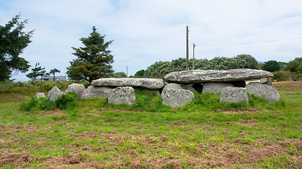 Image showing Gallery grave in Brittany