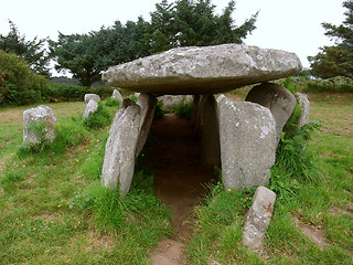 Image showing Gallery grave in Brittany