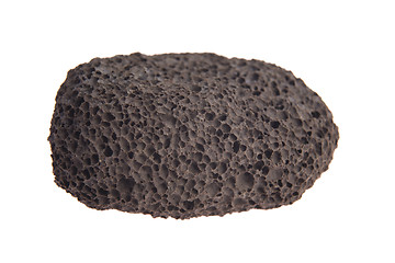 Image showing Pumice stone isolated on white background 