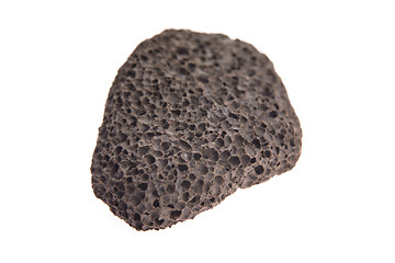 Image showing Pumice stone isolated on white background 