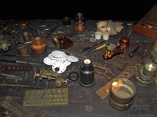 Image showing Watchmaker table