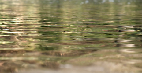 Image showing reflective water surface