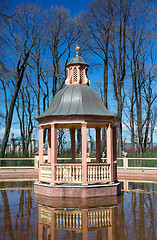 Image showing Pavilion in the Summer Garden, St. Petersburg