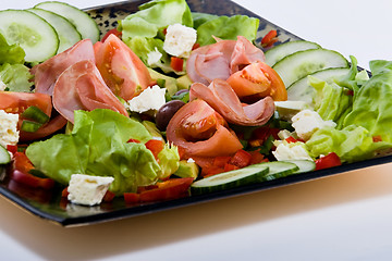 Image showing Smoked beef salad