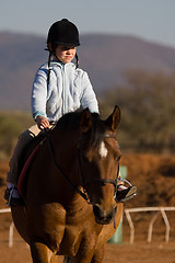 Image showing Girl rider