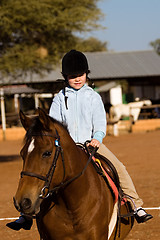 Image showing Girl rider