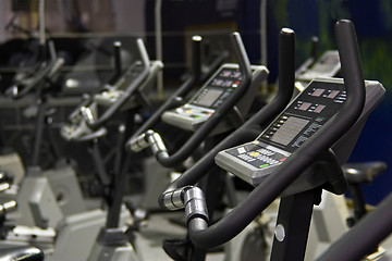 Image showing fitness spinning bike