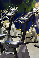 Image showing fitness spinning bike