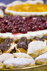 Image showing platter with cakes