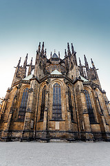 Image showing st. vitus cathedral in prague czech republic 
