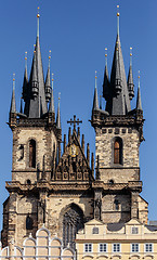 Image showing The Church of Our Lady before Tyn