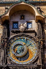 Image showing The Prague astronomical clock, or Prague orloj