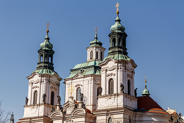 Image showing Prague Saint Nicholas church