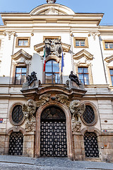 Image showing Entrance of italy embassy in Prague