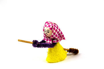 Image showing Easter witch figure 