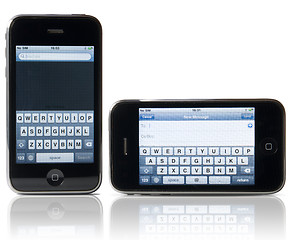 Image showing Apple IPhone 3s ready to mail