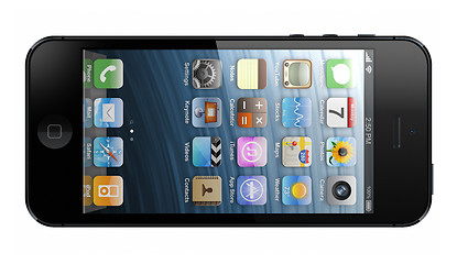 Image showing new iPhone 5