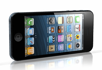 Image showing new iPhone 5