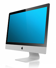 Image showing New iMac Super Slim 5mm display
