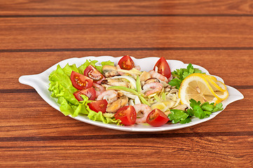 Image showing Seafood salad