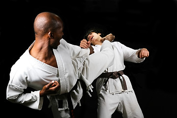 Image showing Karate fight