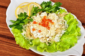 Image showing Tasty salad