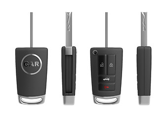 Image showing Modern car key