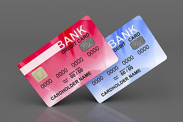 Image showing Credit and debit cards