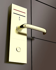 Image showing Electronic lock