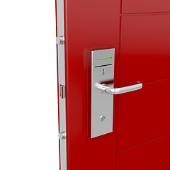 Image showing Keycard door