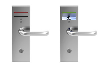 Image showing Keycard electronic locks