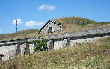 Image showing Russian military fortress.  Kerch, Crimea