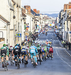 Image showing Paris Nice 2013 Cycling: Stage 1 in Nemours, France