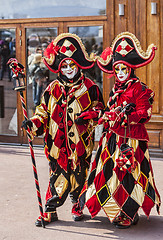 Image showing Couple of Jesters