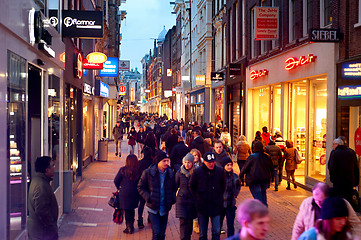 Image showing Amsterdam shopping